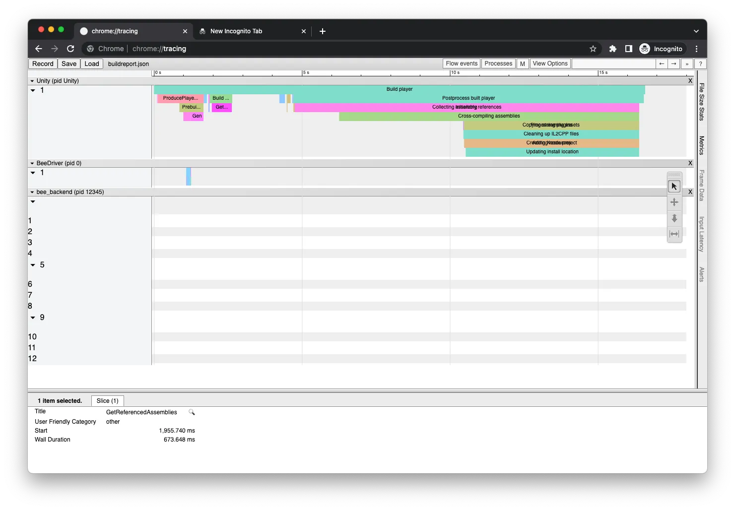 2度目のビルドのbuildreport.json