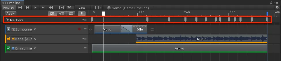 Timeline Marker
